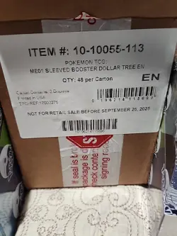 Pokemon Mega Evolution Dollar Tree Booster Pack Case (48 Packs)unopened - Image 2