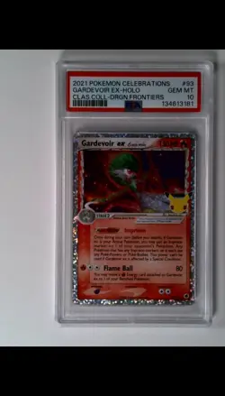 Gardevoir EX Pokemon Celebrations Classic Coll. Dragon Frontiers Holo #93 PSA 10 - Image 1