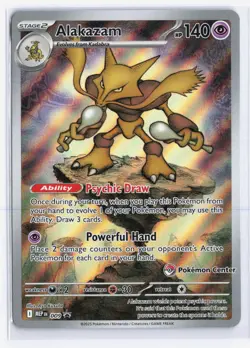 Alakazam - (Pokemon Center Exclusive) Promo ME: Mega Evolution Promo 009 NM - Image 1