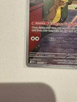 Pokemon TCG Gumshoos Illustration Rare #153/132 Mega Evolution NM/M - Image 2