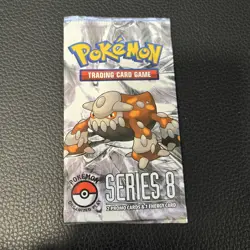 🔥 Pokemon TCG Pop Series 8 Booster Pack Factory Sealed Vintage Rare x1 🔥 - Image 1