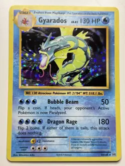 Gyarados Holo Rare XY - Evolutions 34/108 Pokemon TCG LP+ - Image 1