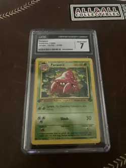 Pokemon TCG Parasect 41/64 Jungle Set 1st Edition Regular Common - Image 1