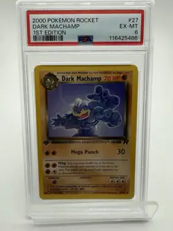 Dark Machamp 27/82 Team Rocket Regular for sale online - Image 1