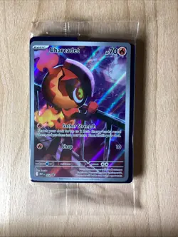 Phantasmal Flames Charcadet 022 Pokemon Black Star Promo Sealed - Image 1