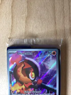 Phantasmal Flames Charcadet 022 Pokemon Black Star Promo Sealed - Image 2