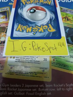 Pokemon 2001 Neo Discovery Umbreon Rare Non Holo Unlimited #32/75 Lightly Played - Image 4