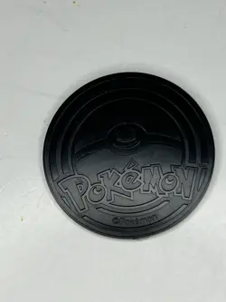 Pokemon Eternatus VMAX Premium TCG Jumbo Coin Silver Game Token - Image 2