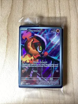 Phantasmal Flames Charcadet 022 Pokemon Black Star Promo Sealed - Image 1