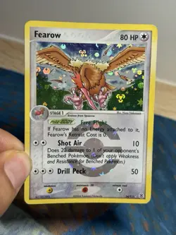 Fearow 24/112 FireRed & LeafGreen Reverse Holo Stamped Era Rare Pokemon 2004 HP - Image 3