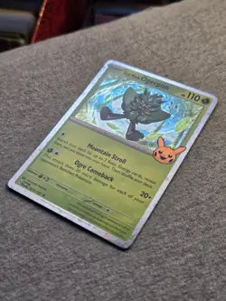 Pokemon TCG Halloween Trick Or Trade 2024 Teal Mask Ogerpon #24/167 Cosmos SWIRL - Image 3