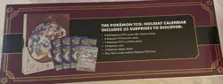 1- Pokemon TCG 2025 Holiday Advent Calendar New Sealed - Image 2