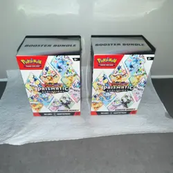 Pokemon TCG Prismatic Evolutions Booster Bundle lot of 2 - Image 1