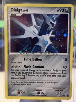 Dialga DP26 Holographic Black Star Promo Pokemon TCG MP - Image 1