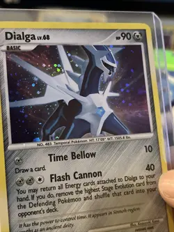 Dialga DP26 Holographic Black Star Promo Pokemon TCG MP - Image 2