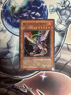 (AY) Horus the Black Flame Dragon LV6 - SOD-EN007 - Super Rare LP - Image 1