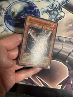 (AY) Horus the Black Flame Dragon LV6 - SOD-EN007 - Super Rare LP - Image 2