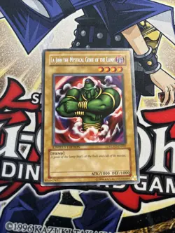 (STO) Yugioh LA JINN THE MYSTICAL GENIE LAMP MDP2-EN007 McDonald's PROMO MP - Image 1