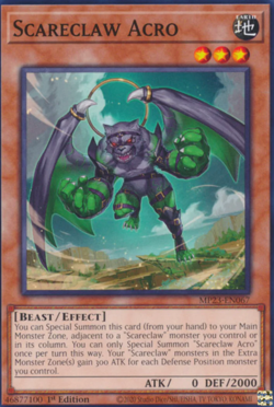 1X NM Scareclaw Acro - MP23-EN067 - Common 1st Edition - Yugioh - Image 1