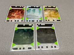 PS3 The Eye of Judgment All Five Ultra Rare Phantom Game Cards From Set 1 - Image 1