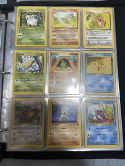 Pokemon Card Binder Collection - Vintage Card Lot Of 150 Cards - Image 1