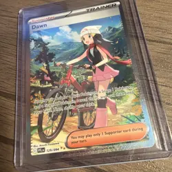 Dawn SIR 2025 Pokemon Phantasmal Flames English Card Full Art 129/094 - Image 3