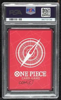 2022 One Piece Card Game: Paramount War OP02 L (Alt Art) Zephyr PSA 10 GEM MT - Image 2