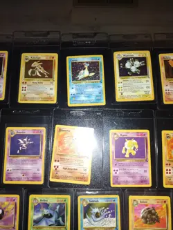 100% Complete Fossil Set 62/62 Original 1999 WOTC Pokemon Cards TCG NM LP - Image 2