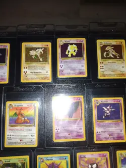 100% Complete Fossil Set 62/62 Original 1999 WOTC Pokemon Cards TCG NM LP - Image 3