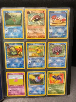 Fossil Set Complete Common and Uncommon 32 Pokemon Cards Bundle 1999 WOTC 31-62 - Image 5