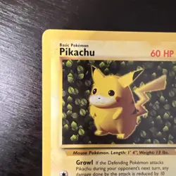 Pokemon IVY Pikachu Black Star 1 League Promo Exclusive WOTC 1999 Card Near Mint - Image 2