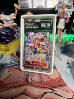 TAG 10 Monkey D Luffy ST10-006 ONE PIECE DAY 24 Promo One Piece Card Japanese - Image 1