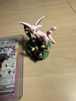 2025 Pokemon Prismatic Evolution Umbreon ex Collection Promo Card #176 with Fig - Image 5