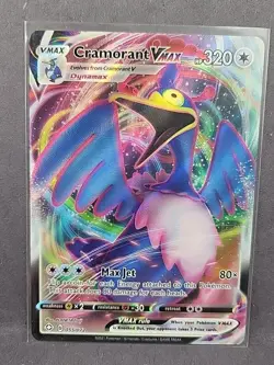 Near Mint Cramorant VMAX Shining Fates Textured Full Art Holo 2021 Pokemon Card - Image 1