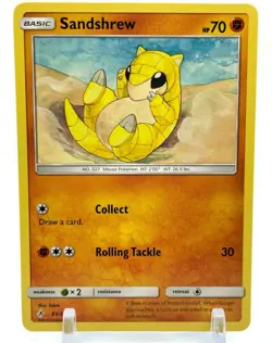 Pokemon Sun & Moon Unbroken Bonds 83/214 Sandshrew 4X Mint/NM 4 Card Playset X4 - Image 2