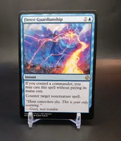 Custom Game Card-Fierce Guardianship-LP Condition - Image 1
