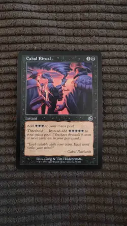 Magic: the Gathering / MtG Cabal Ritual x1 Torment - Image 1