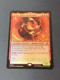Avatar Roku, Firebender - FOIL #112 - Avatar: The Last Airbender - NM MTG - Image 1