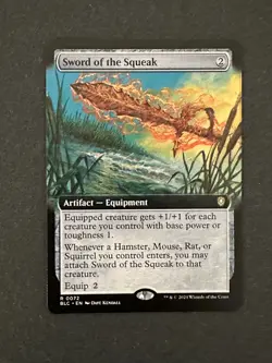 Sword of the Squeak - Commander: Bloomburrow BLC - MTG Extended - Image 1