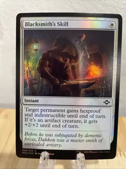 MTG Blacksmith's Skill FOIL #006/303 Modern Horizons 2 MH2 Common NM/M - Image 1