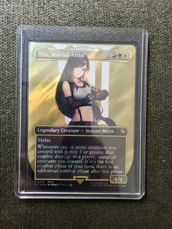 Tifa, Martial Artist (Borderless) (Surge Foil) Commander: Final Fantasy Foil - Image 1