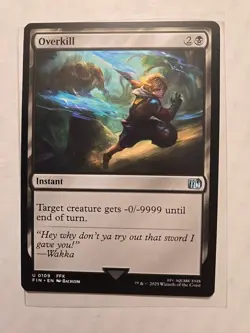 Overkill - Final Fantasy - LP - Uncommon - Instant - MTG - Image 1