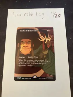 Dockside Extortionist (Borderless Foil) TLE 028 - Magic the Gathering Single - Image 1