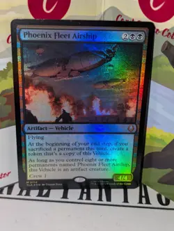 Phoenix Fleet Airship Foil 114 Avatar The Last Airbender MTG NM - Image 2