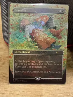 Mtg Secret Lair- Serenity - Foil -NM - Image 1