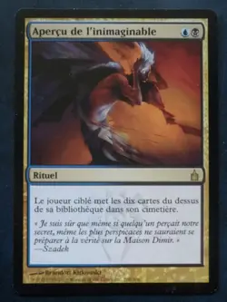 mtg magic glimpse the unthinkable FRENCH vf fr apercu de l'inimaginable apercu - Image 1