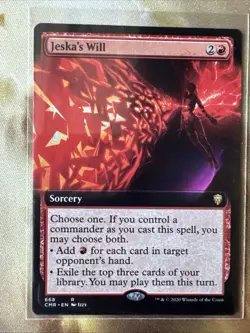 Jeska's Will (Extended Art) Commander Legends Regular - Image 1