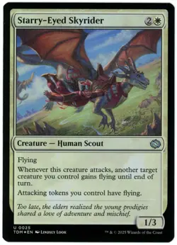 Starry-Eyed Skyrider (Foil) - 0025 - Tarkir Dragonstorm - MTG - NM/M - Image 1