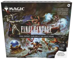 Magic The Gathering - Final Fantasy Scene Box - Garland At The Chaos Shrine New - Image 1