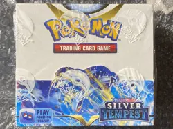 Pokemon Sword & Shield Silver Tempest Booster Box Brand New Sealed 820650860911 - Image 1